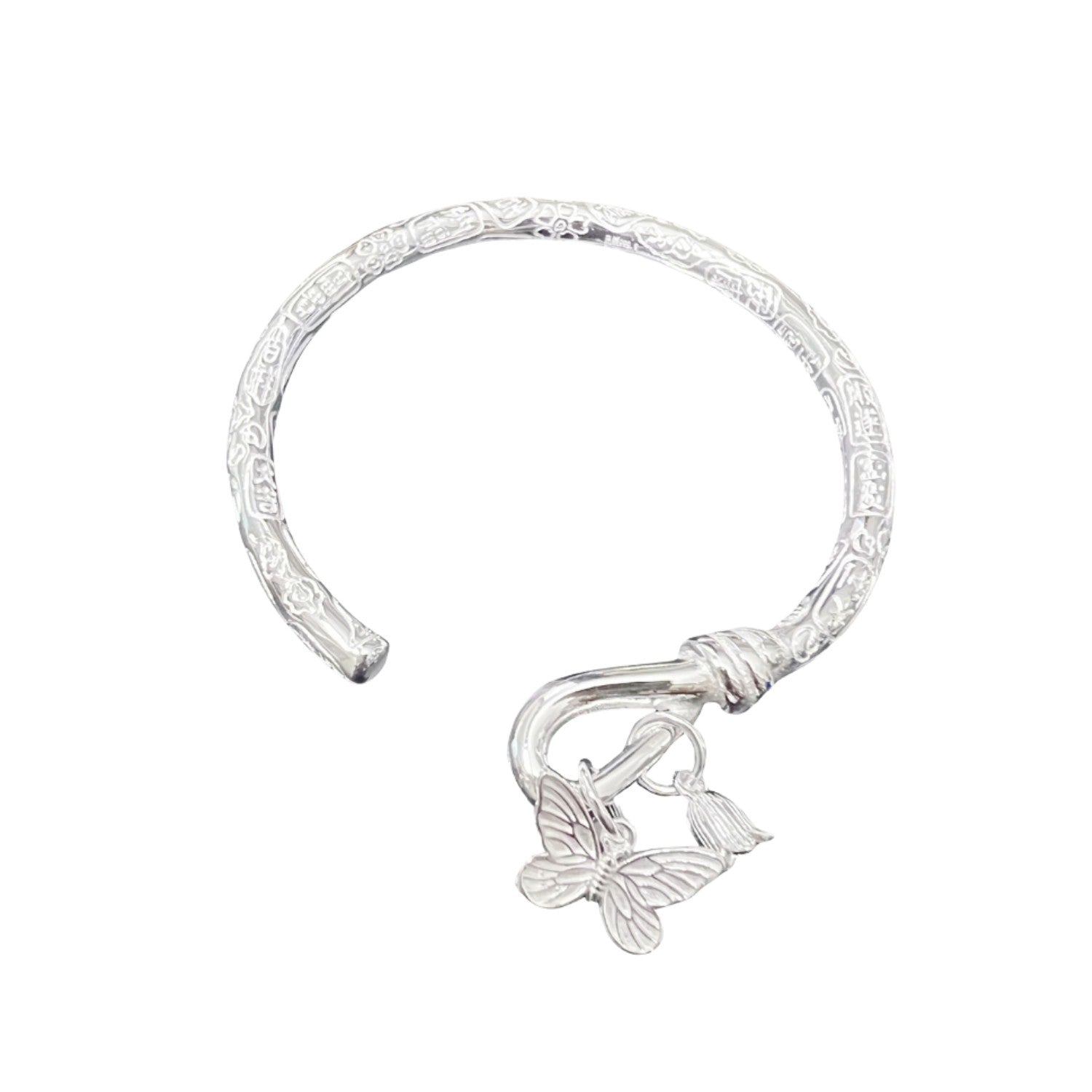 Handcrafted 999 Fine Silver Bracelet 133