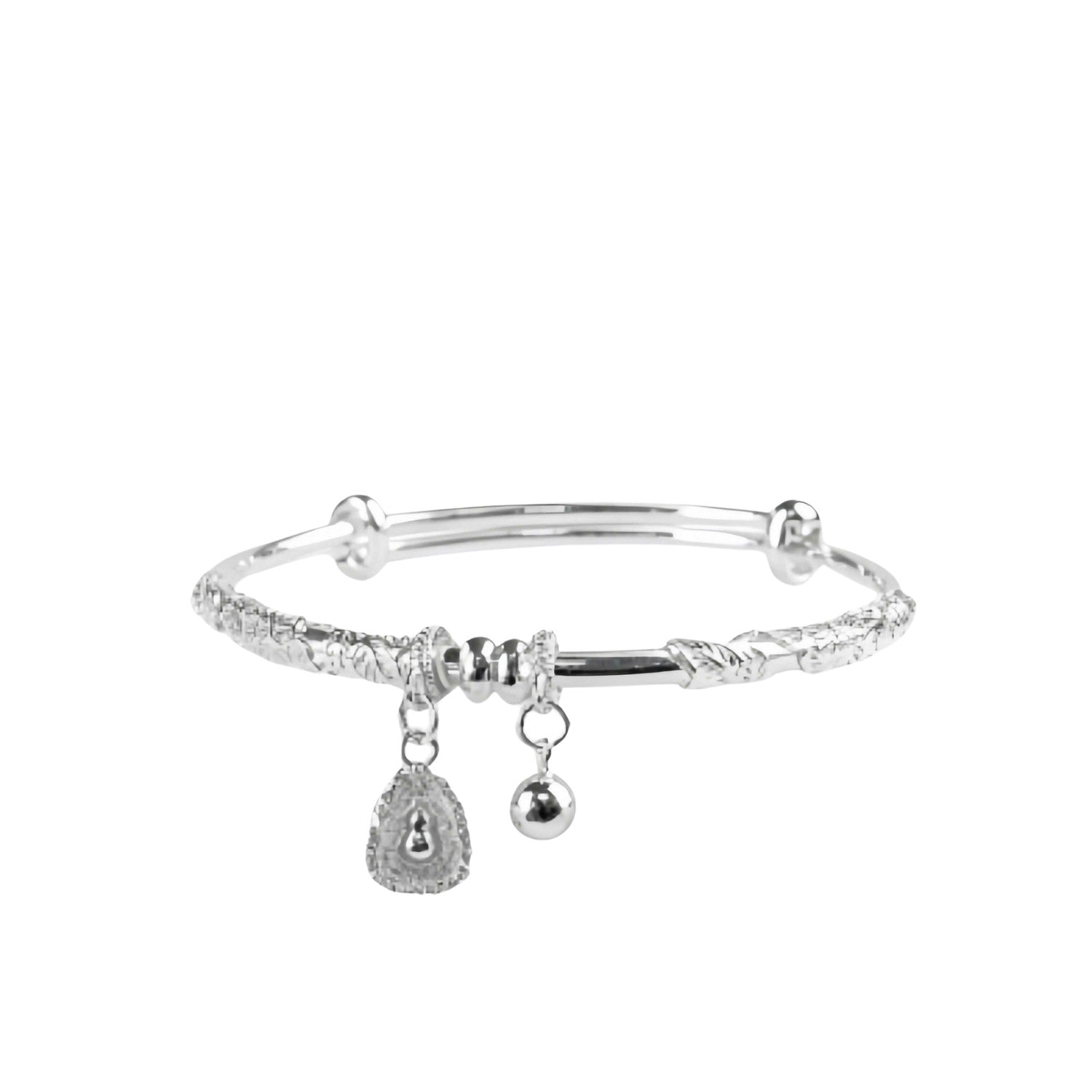 Handcrafted 999 Fine Silver Bracelet 136