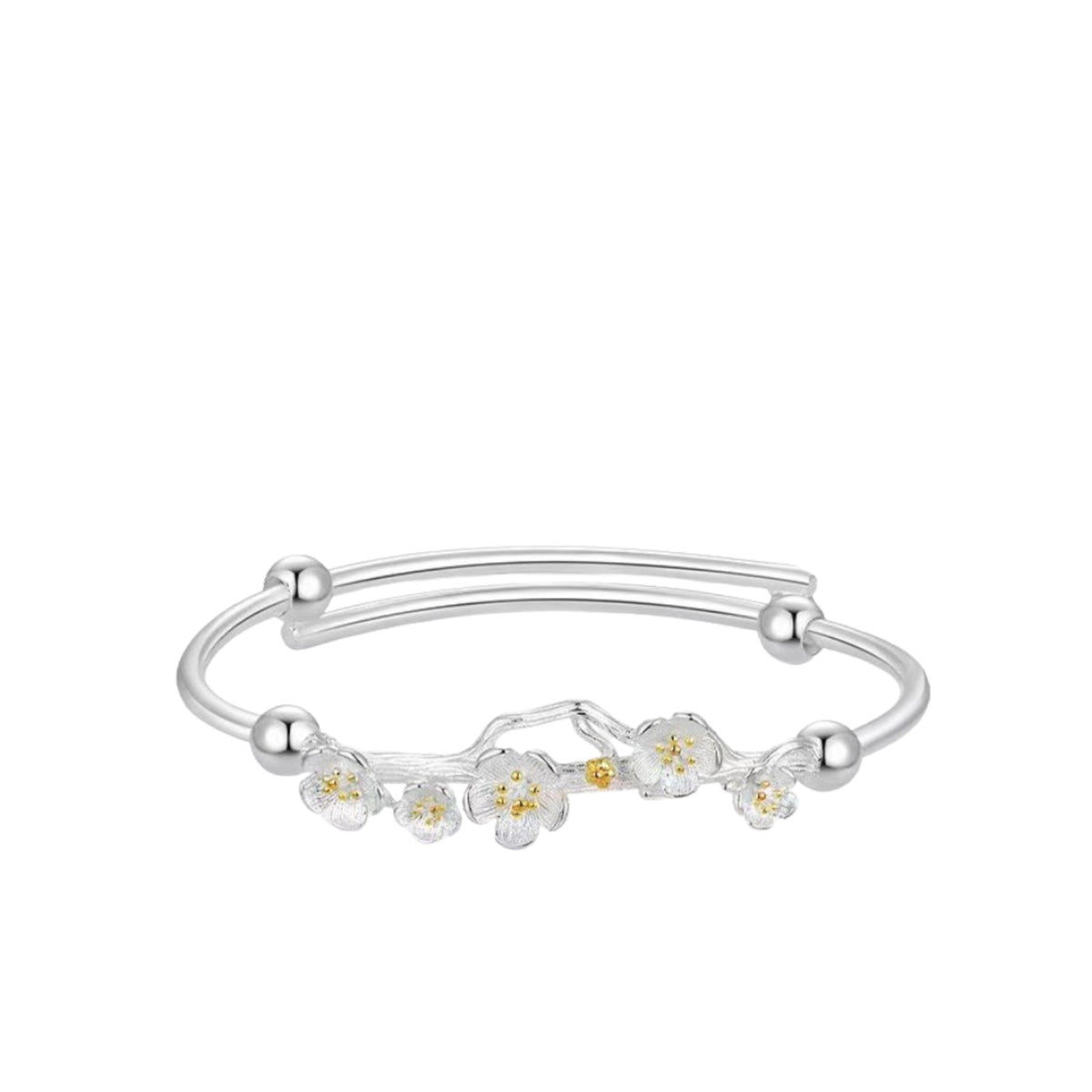 Handcrafted 999 Fine Silver Bracelet 138