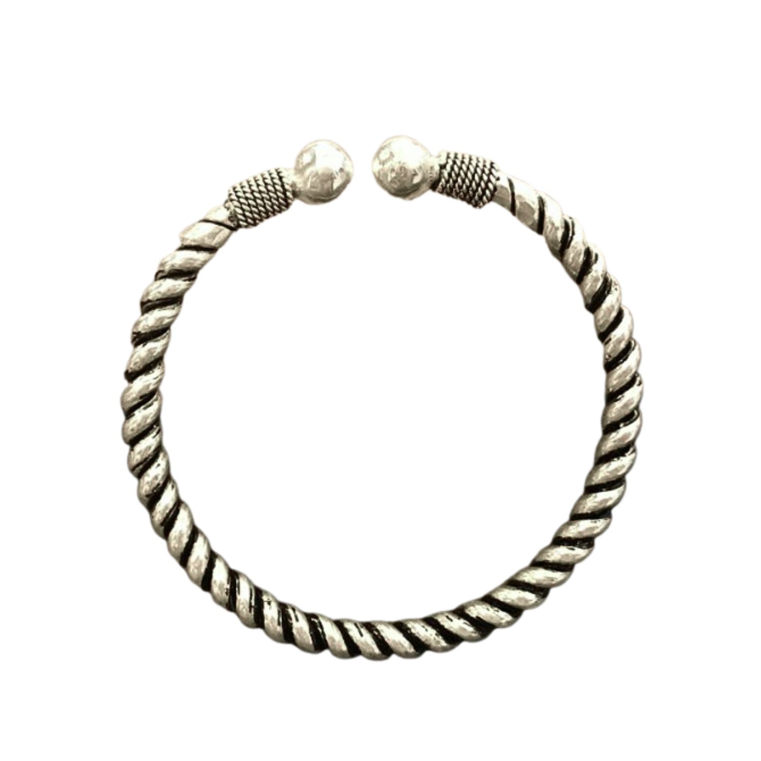 Handcrafted 999 Fine Silver Bracelet 16