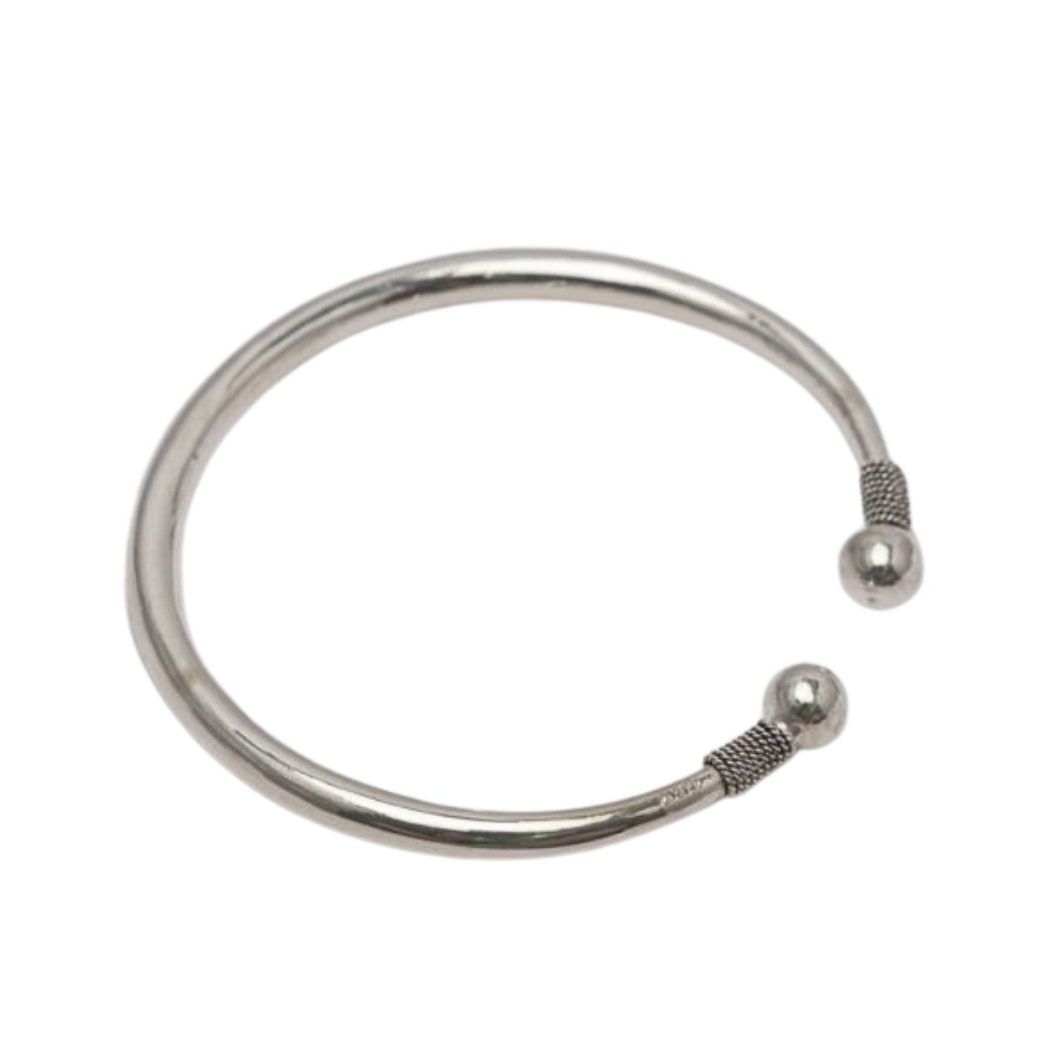 Handcrafted 999 Fine Silver Bracelet 17