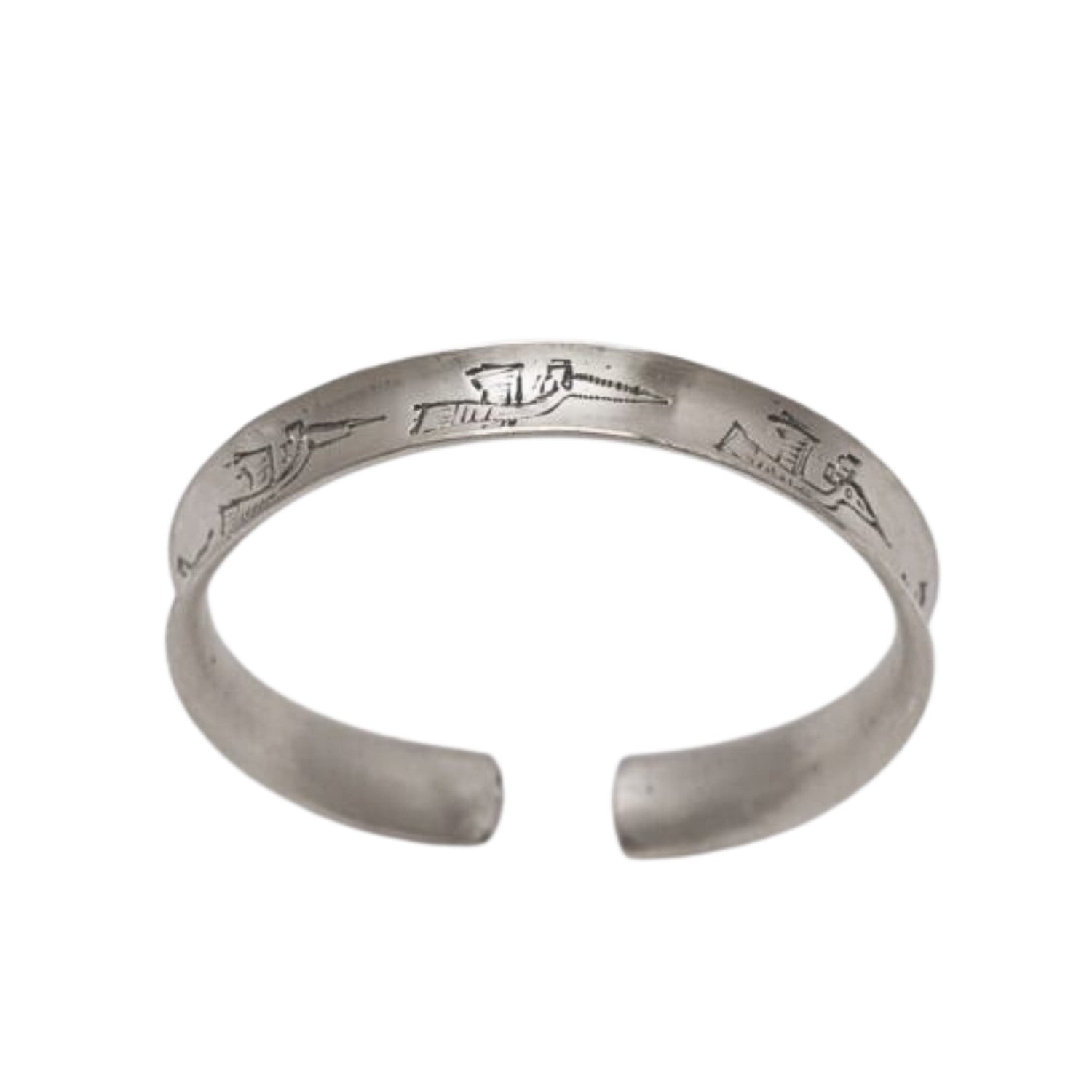 Handcrafted 999 Fine Silver Bracelet 19