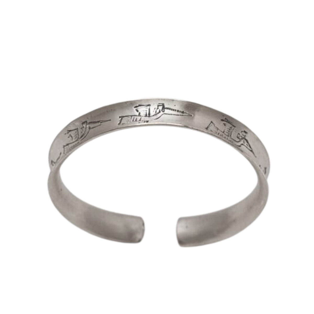 Handcrafted 999 Fine Silver Bracelet 19