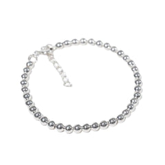 Handcrafted 999 Fine Silver Bracelet 25