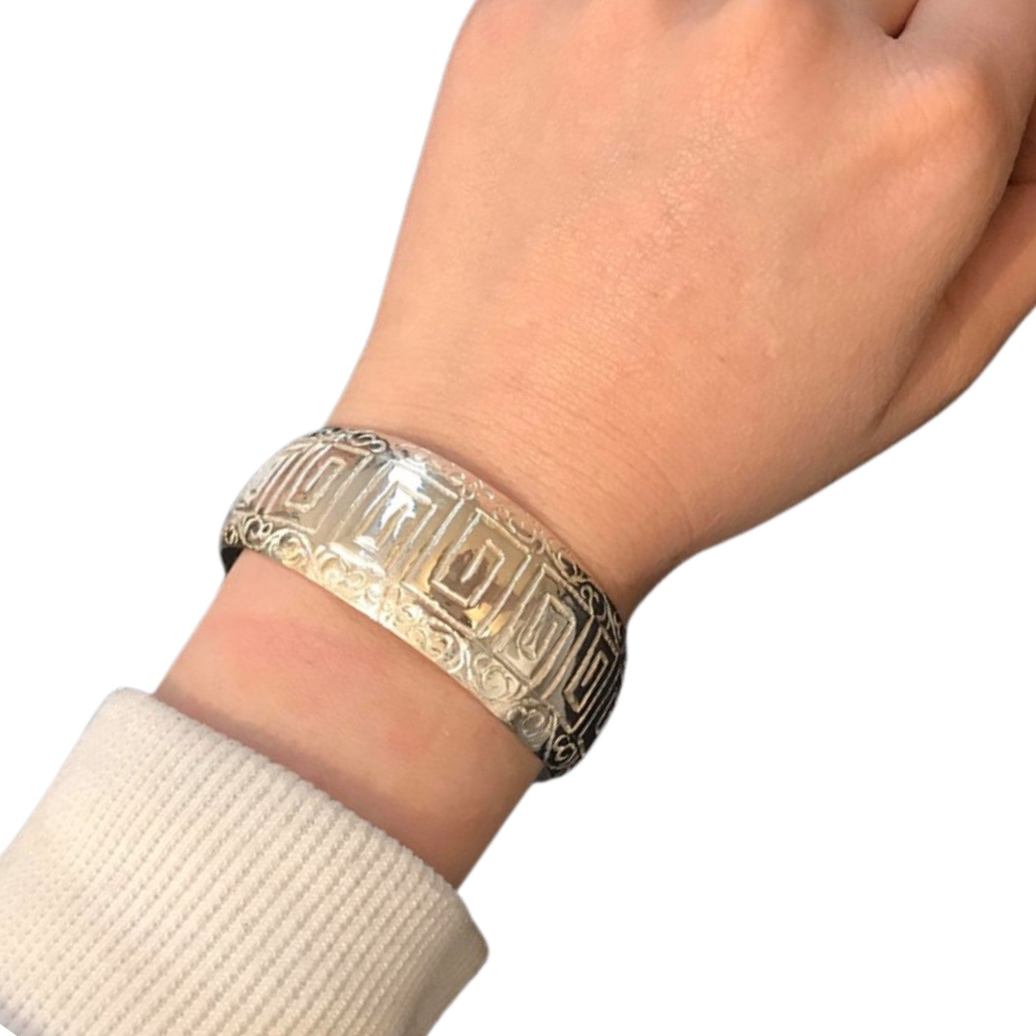 Handcrafted 999 Fine Silver Bracelet 31