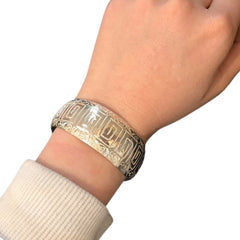 Handcrafted 999 Fine Silver Bracelet 31