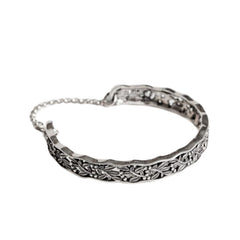 Handcrafted 999 Fine Silver Bracelet 38