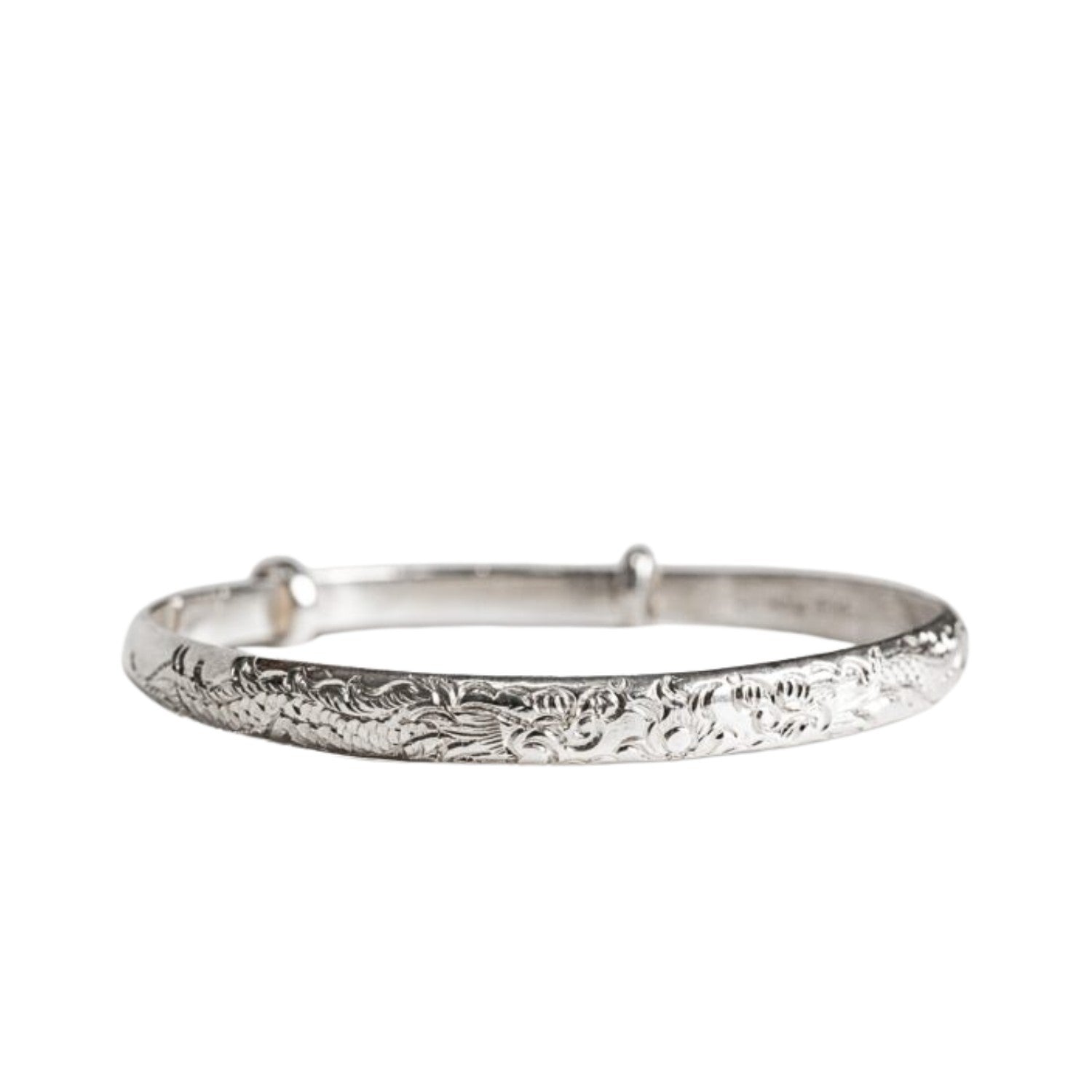 Handcrafted 999 Fine Silver Bracelet 5