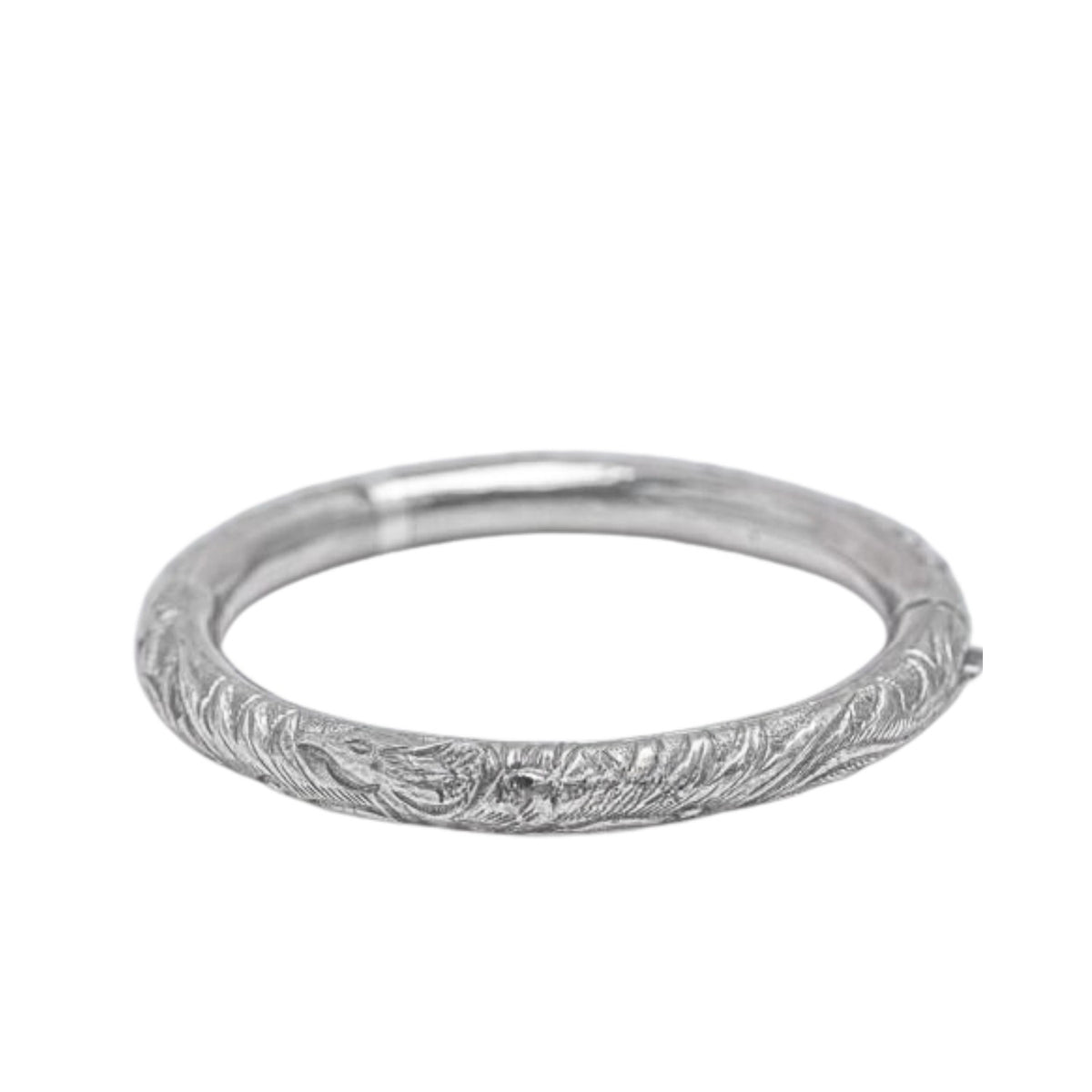 Handcrafted 999 Fine Silver Bracelet 6