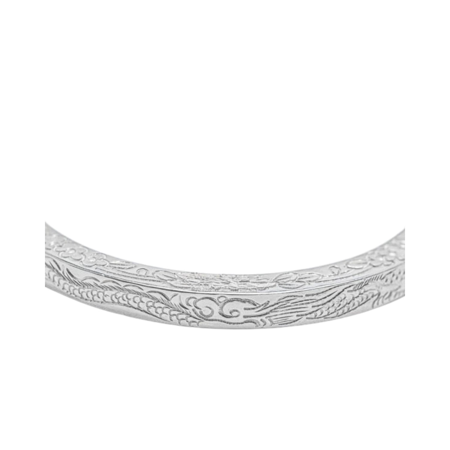 Handcrafted 999 Fine Silver Bracelet 7