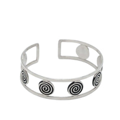 Handcrafted 999 Fine Silver Bracelet 9