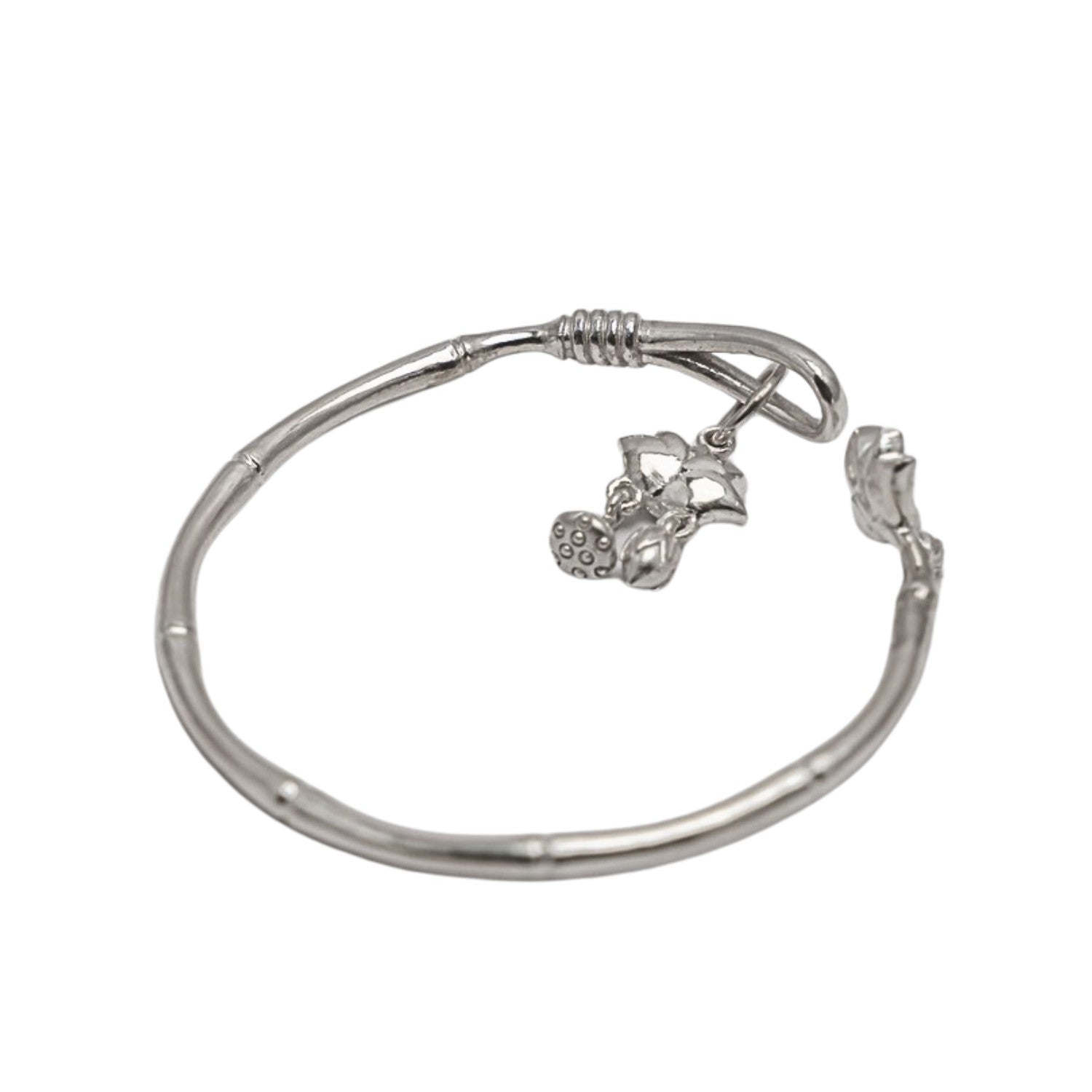 Handcrafted 999 Fine Silver Bracelet