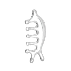 Handcrafted 999 Fine Silver Comb 1