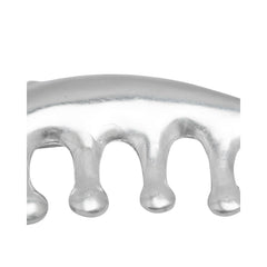 Handcrafted 999 Fine Silver Comb 1