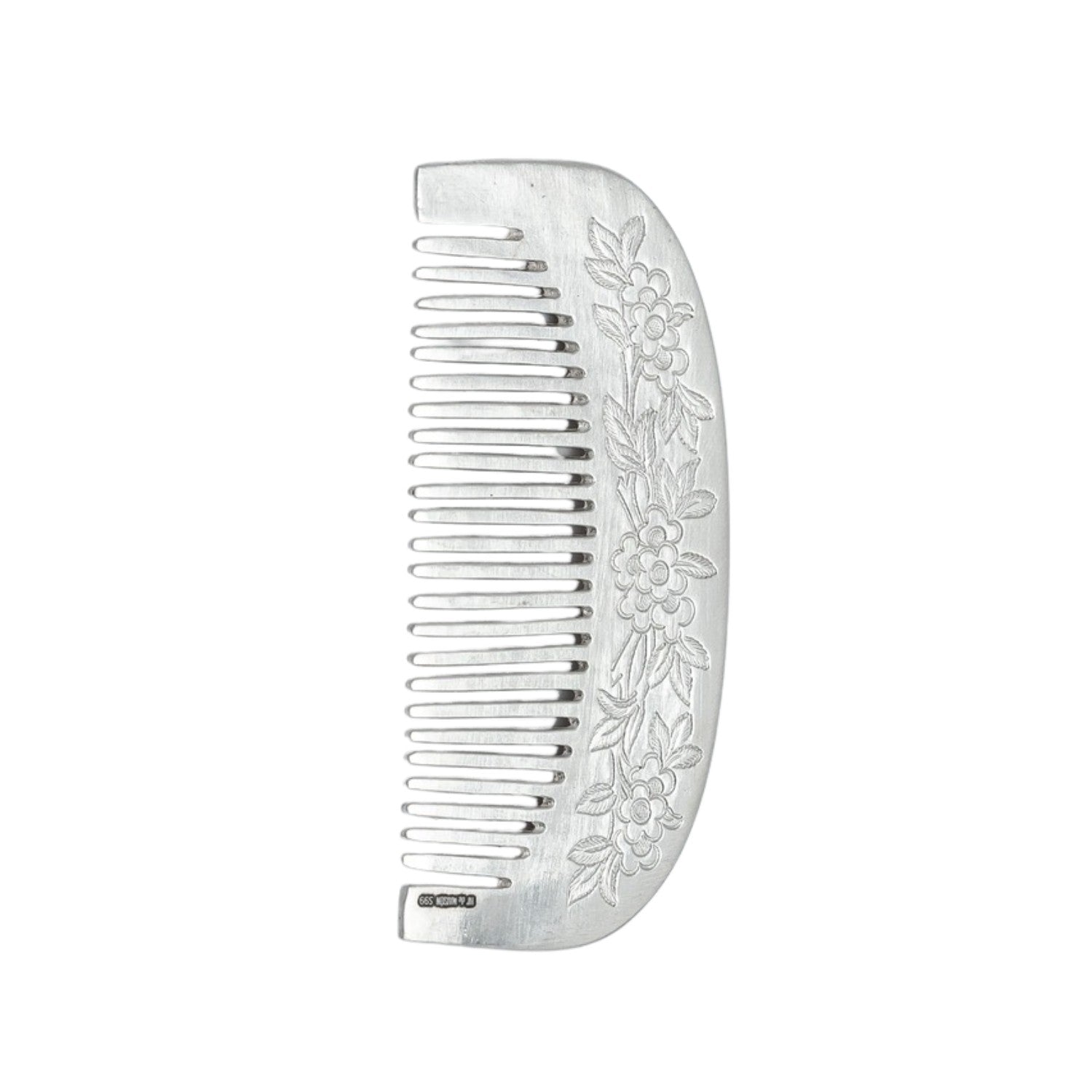 Handcrafted 999 Fine Silver Comb 3