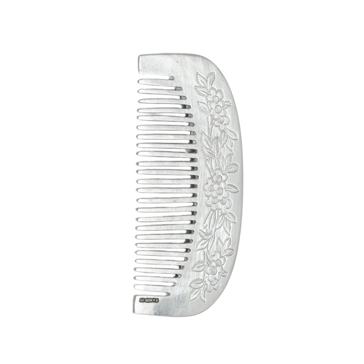 Handcrafted 999 Fine Silver Comb 3