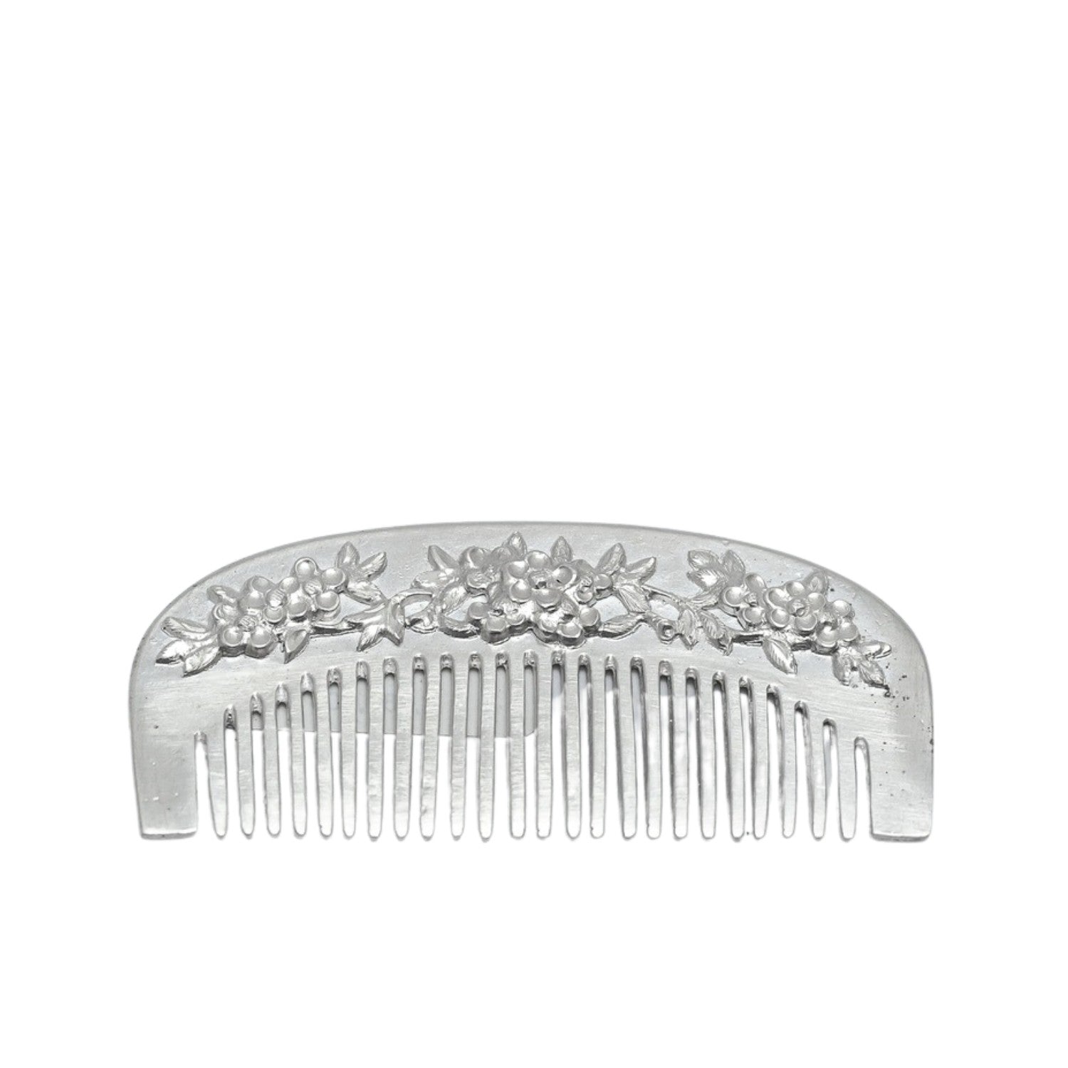 Handcrafted 999 Fine Silver Comb 3