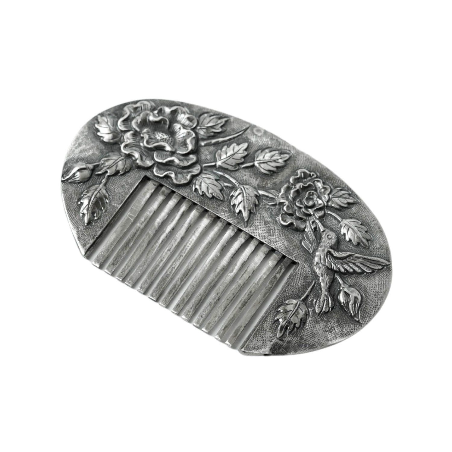 Handcrafted 999 Fine Silver Comb 4