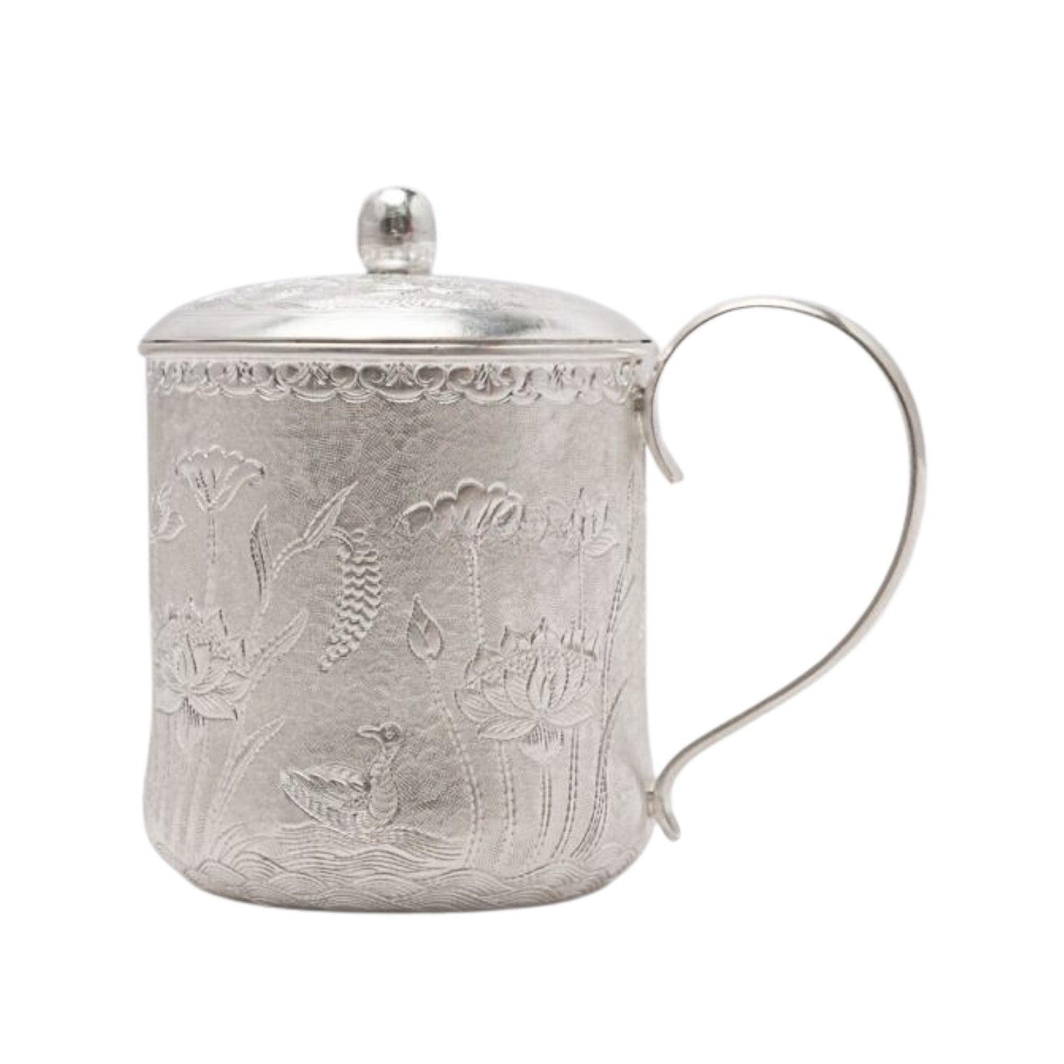 Handcrafted 999 Fine Silver Cup 1