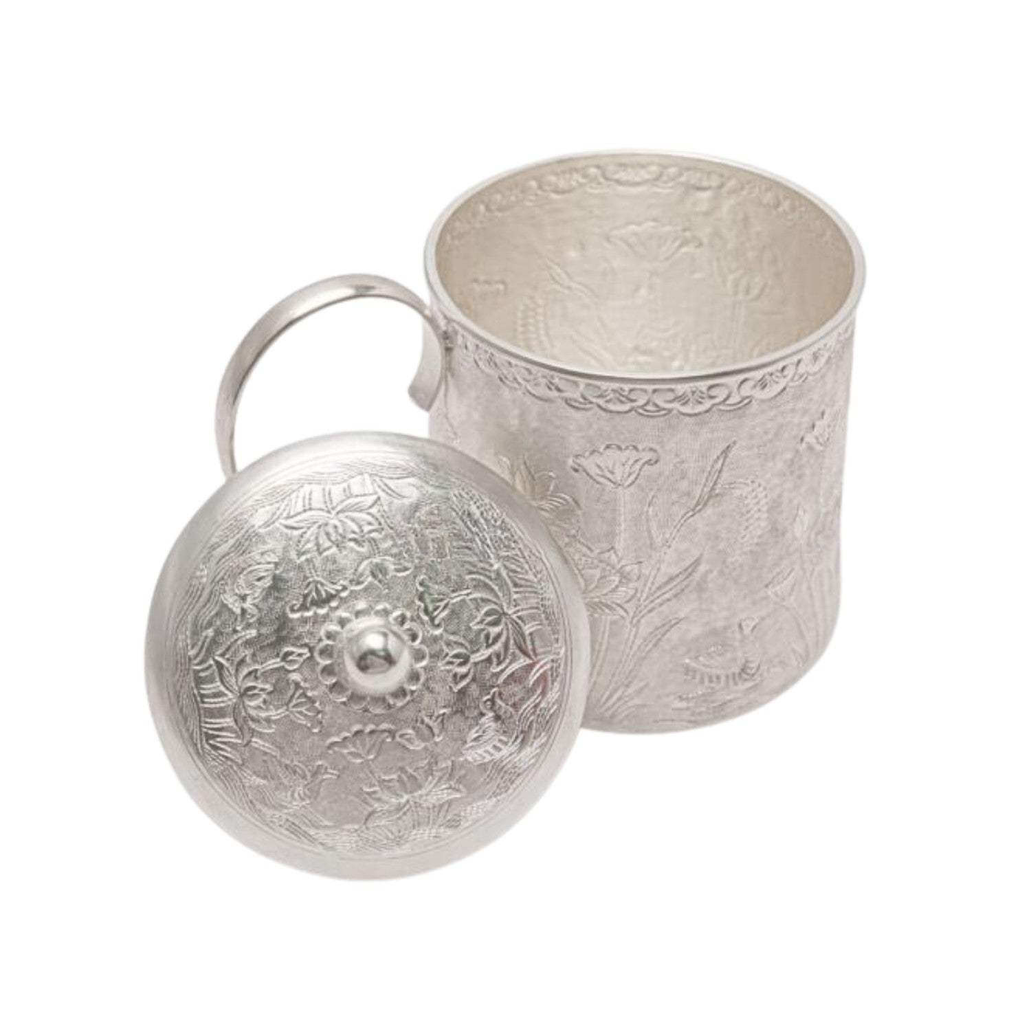 Handcrafted 999 Fine Silver Cup 1