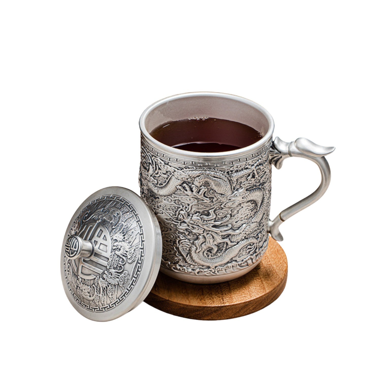 Handcrafted 999 Fine Silver Cup 4