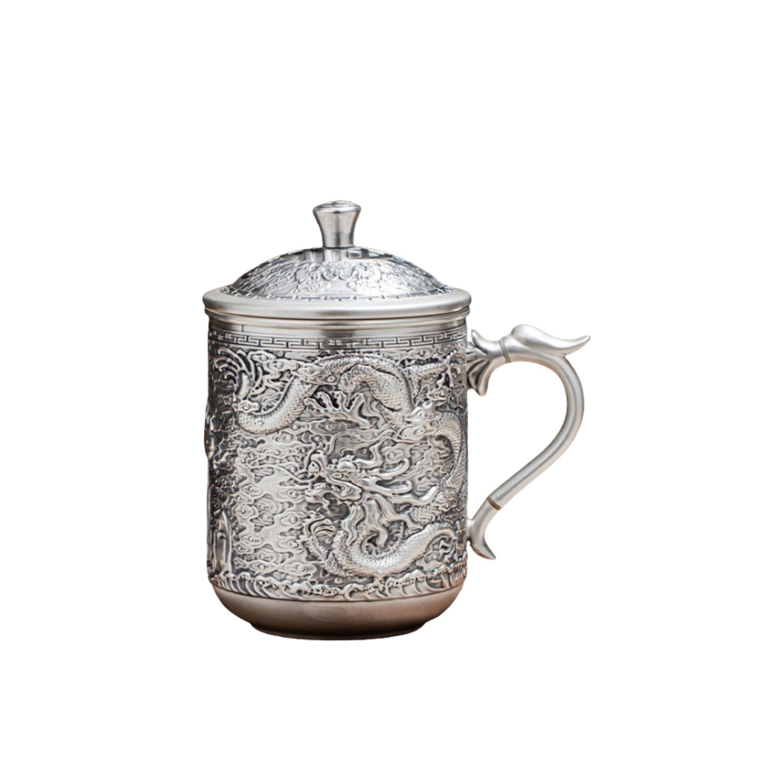 Handcrafted 999 Fine Silver Cup 4