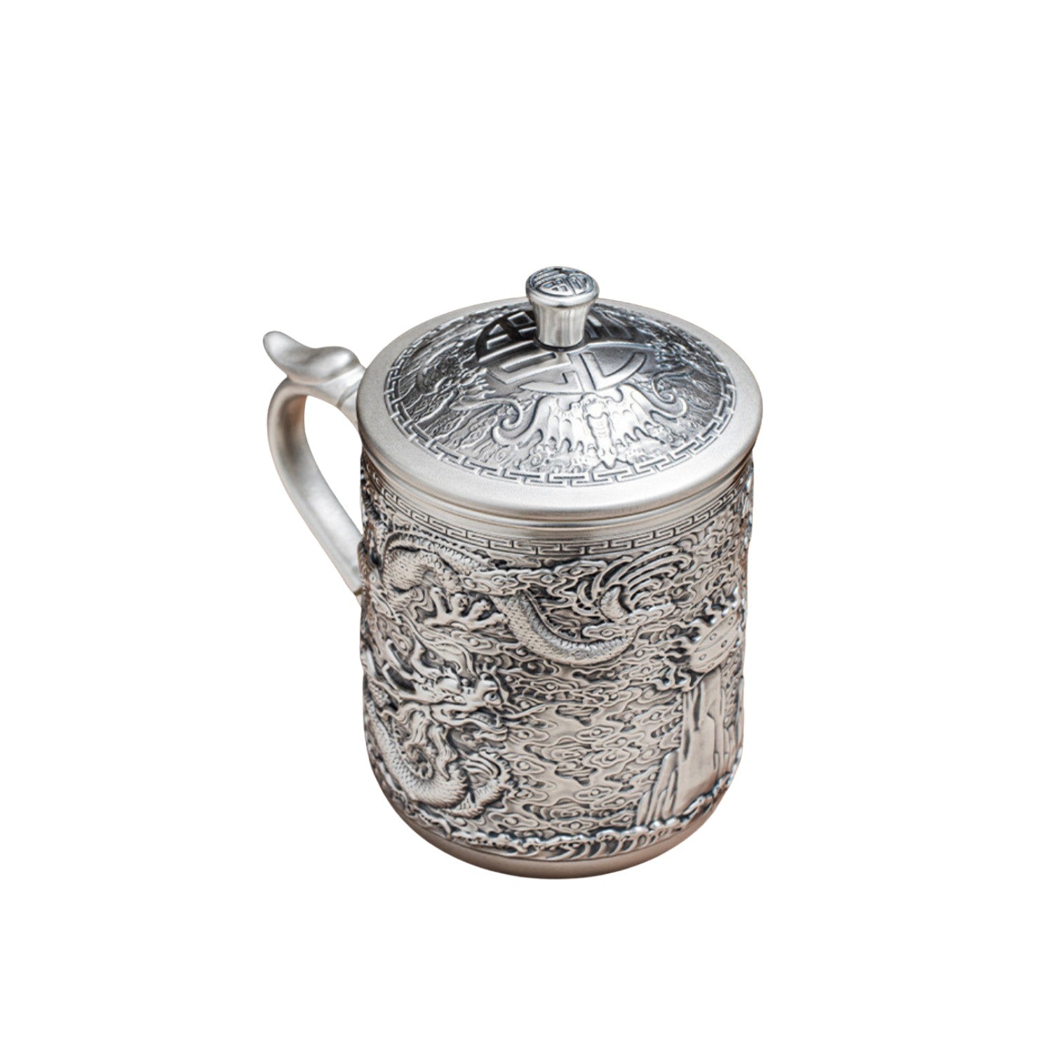 Handcrafted 999 Fine Silver Cup 4
