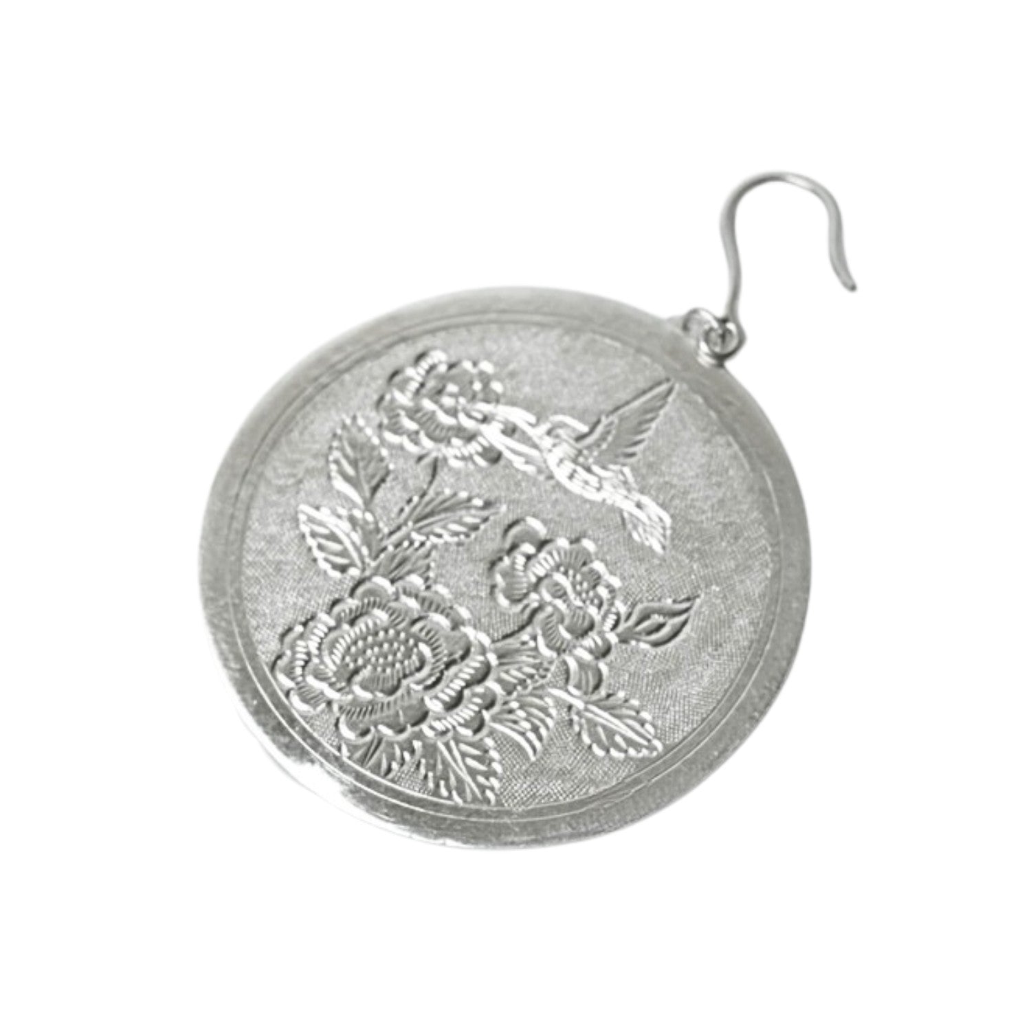 Handcrafted 999 Fine Silver Earring 10