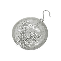 Handcrafted 999 Fine Silver Earring 10
