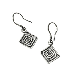 Handcrafted 999 Fine Silver Earring 18