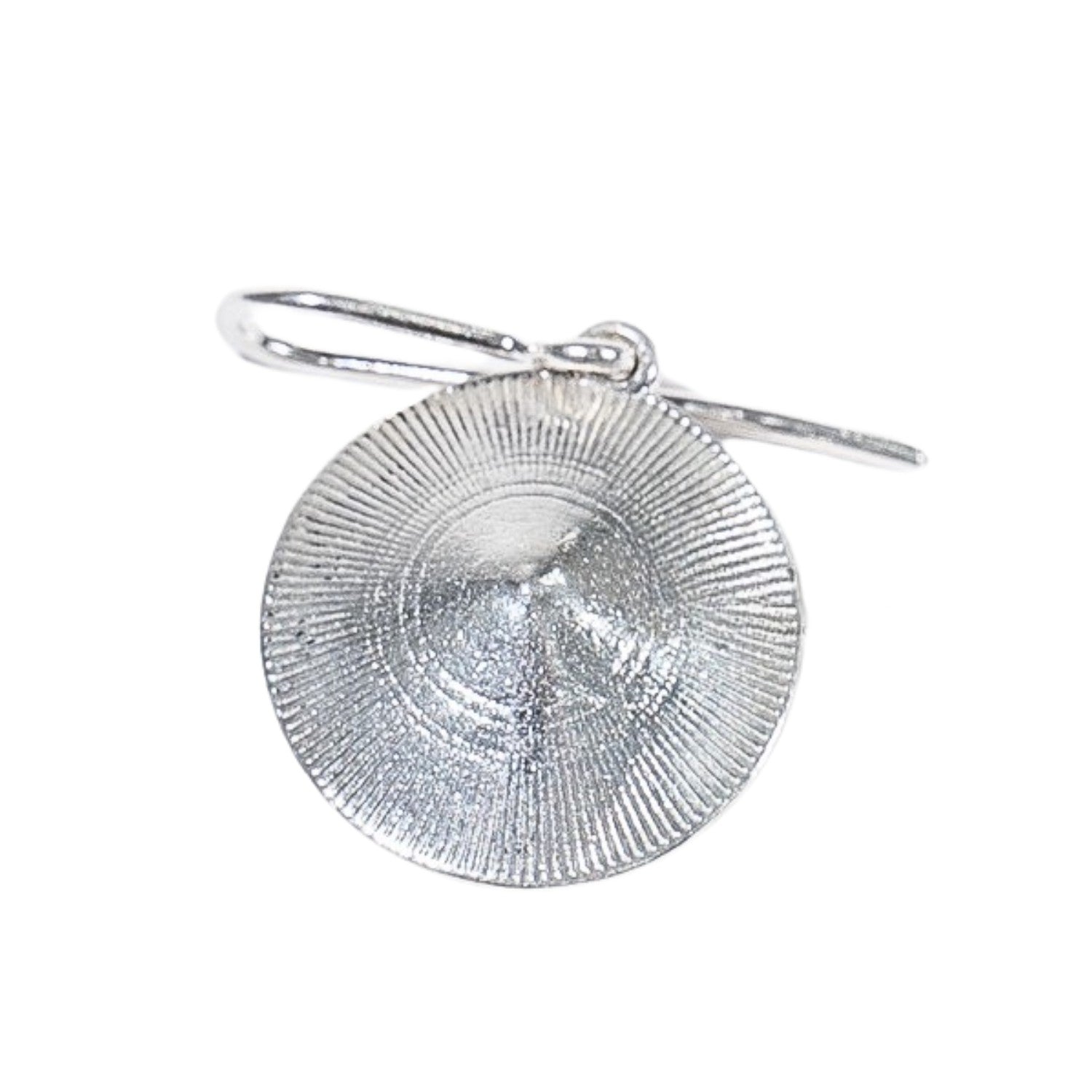 Handcrafted 999 Fine Silver Earring 22