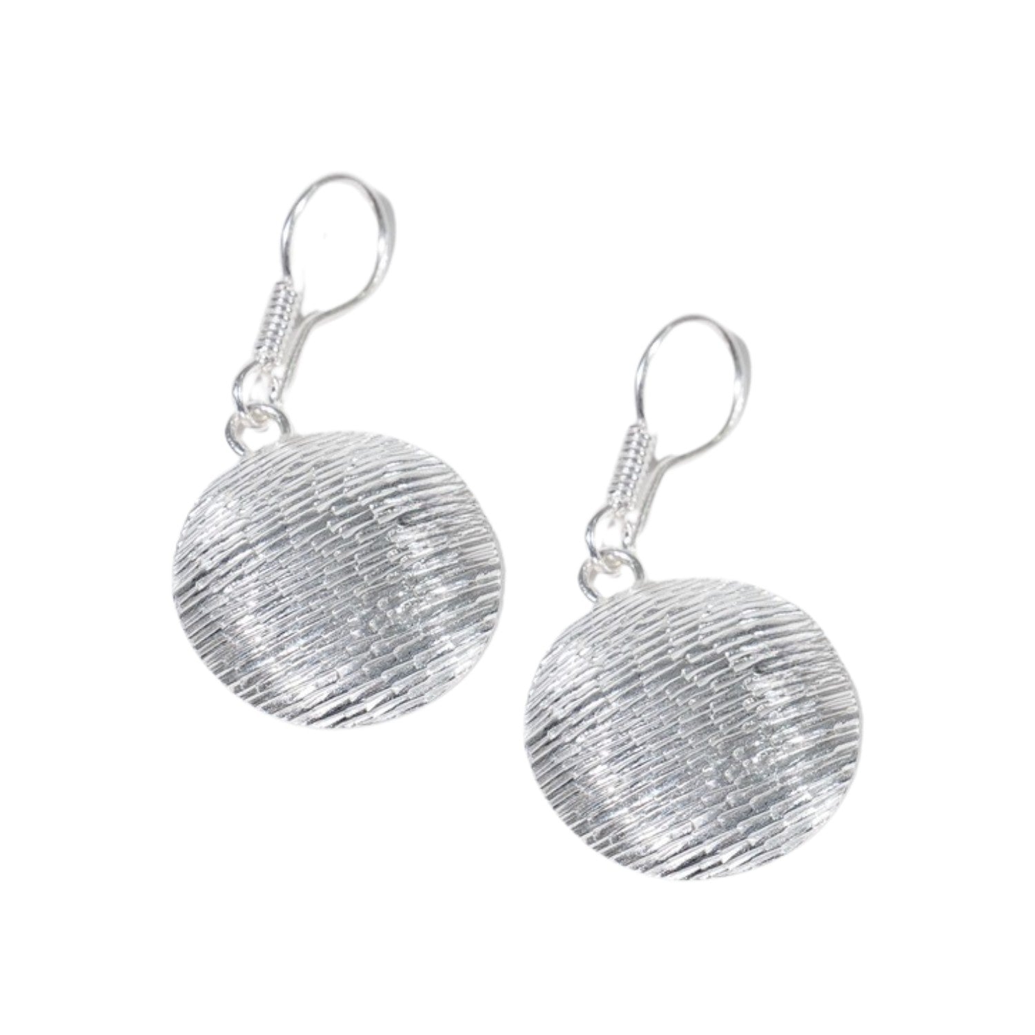 Handcrafted 999 Fine Silver Earring 23