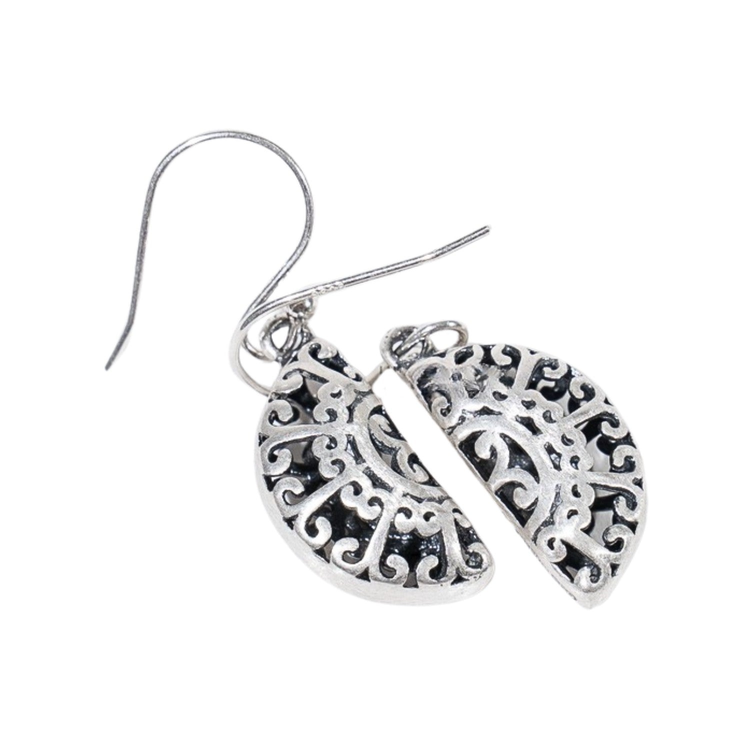 Handcrafted 999 Fine Silver Earring 24