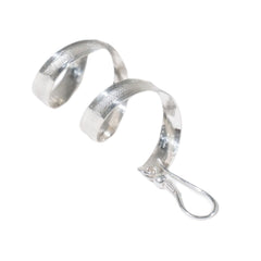 Handcrafted 999 Fine Silver Earring 25