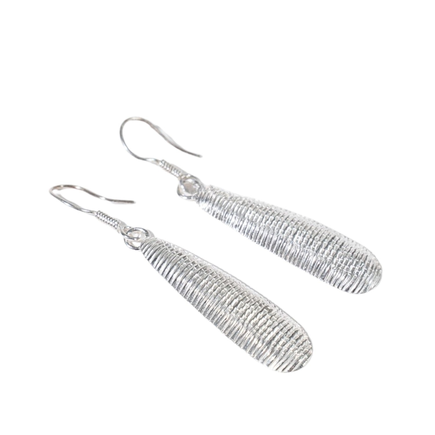 Handcrafted 999 Fine Silver Earring 26