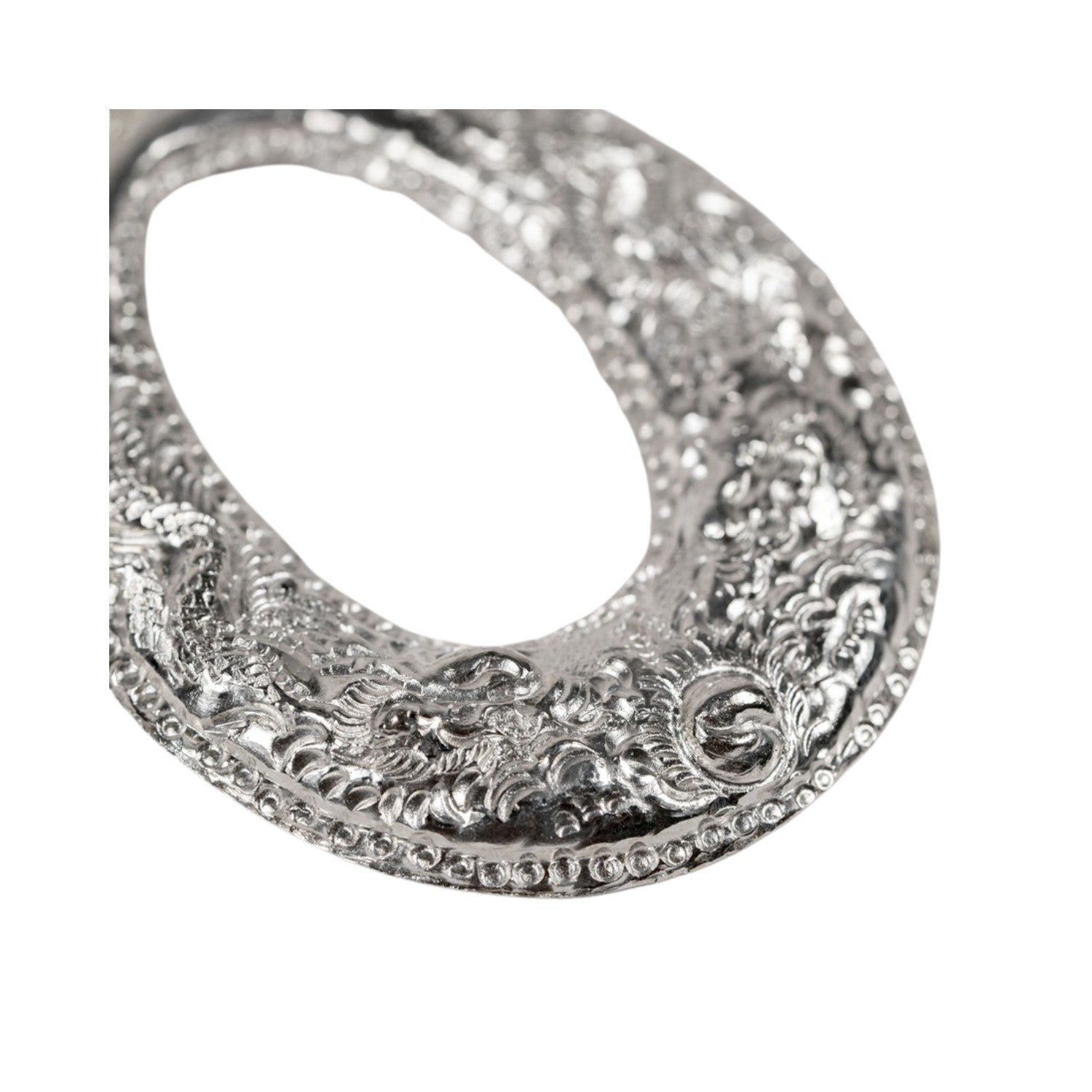 Handcrafted 999 Fine Silver Earring 27