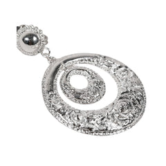 Handcrafted 999 Fine Silver Earring 28