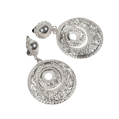 Handcrafted 999 Fine Silver Earring 28