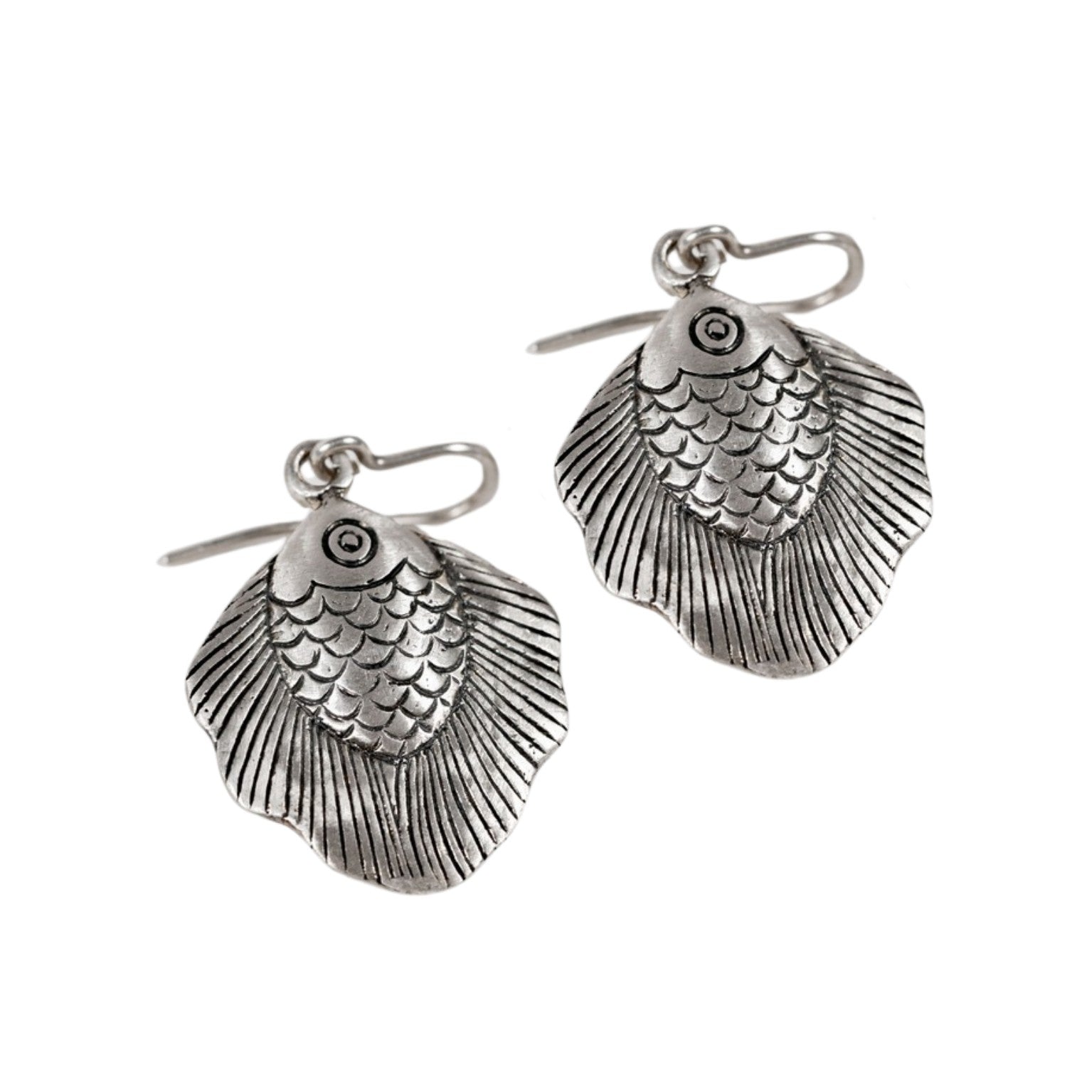Handcrafted 999 Fine Silver Earring 29