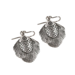 Handcrafted 999 Fine Silver Earring 29