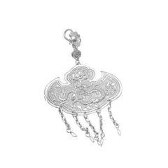Handcrafted 999 Fine Silver Earring 2