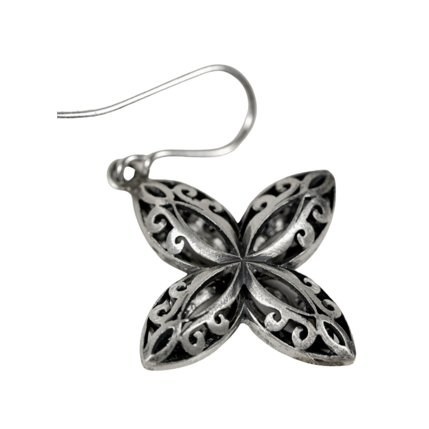 Handcrafted 999 Fine Silver Earring 33