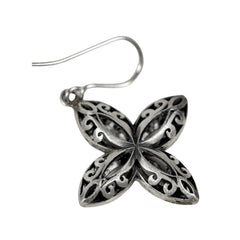 Handcrafted 999 Fine Silver Earring 33