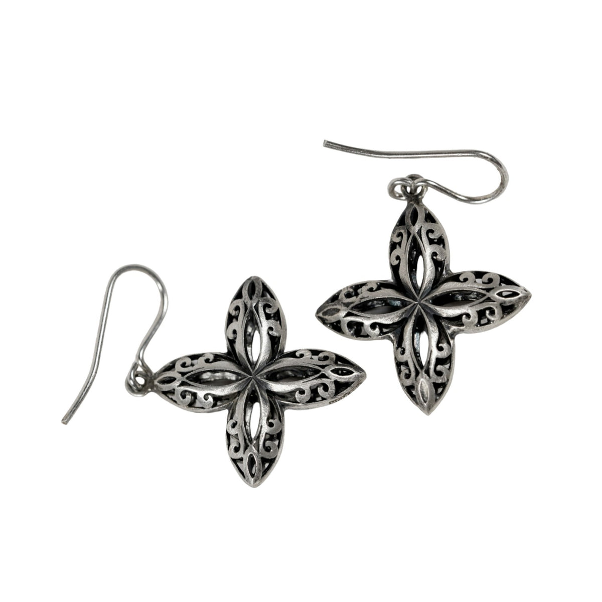 Handcrafted 999 Fine Silver Earring 33