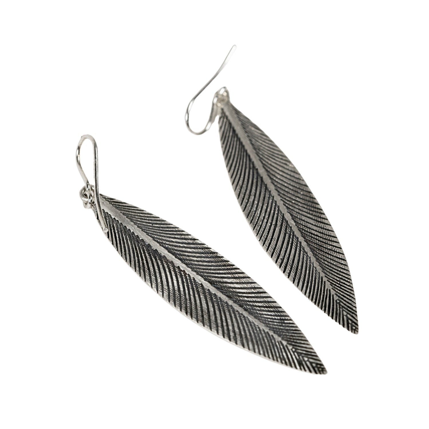 Handcrafted 999 Fine Silver Earring 34