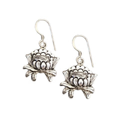 Handcrafted 999 Fine Silver Earring 45