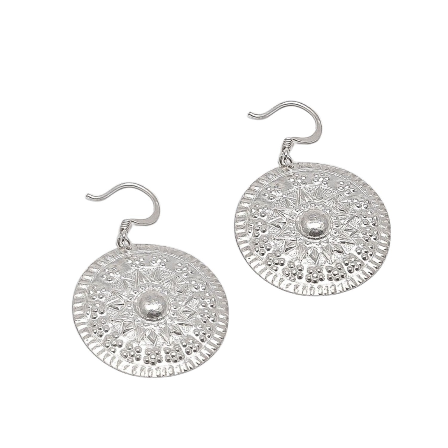 Handcrafted 999 Fine Silver Earring 50