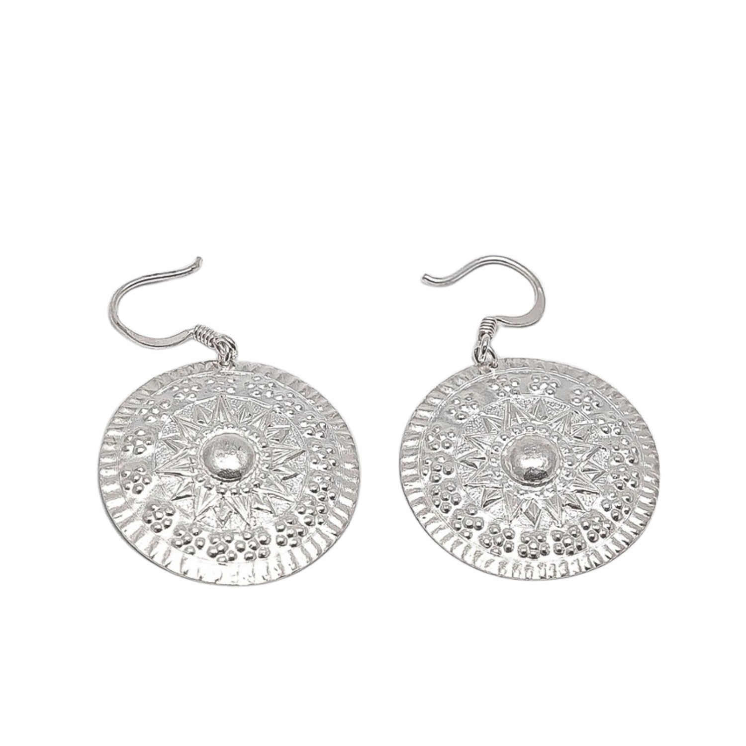 Handcrafted 999 Fine Silver Earring 50