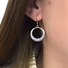 Handcrafted 999 Fine Silver Earring 54