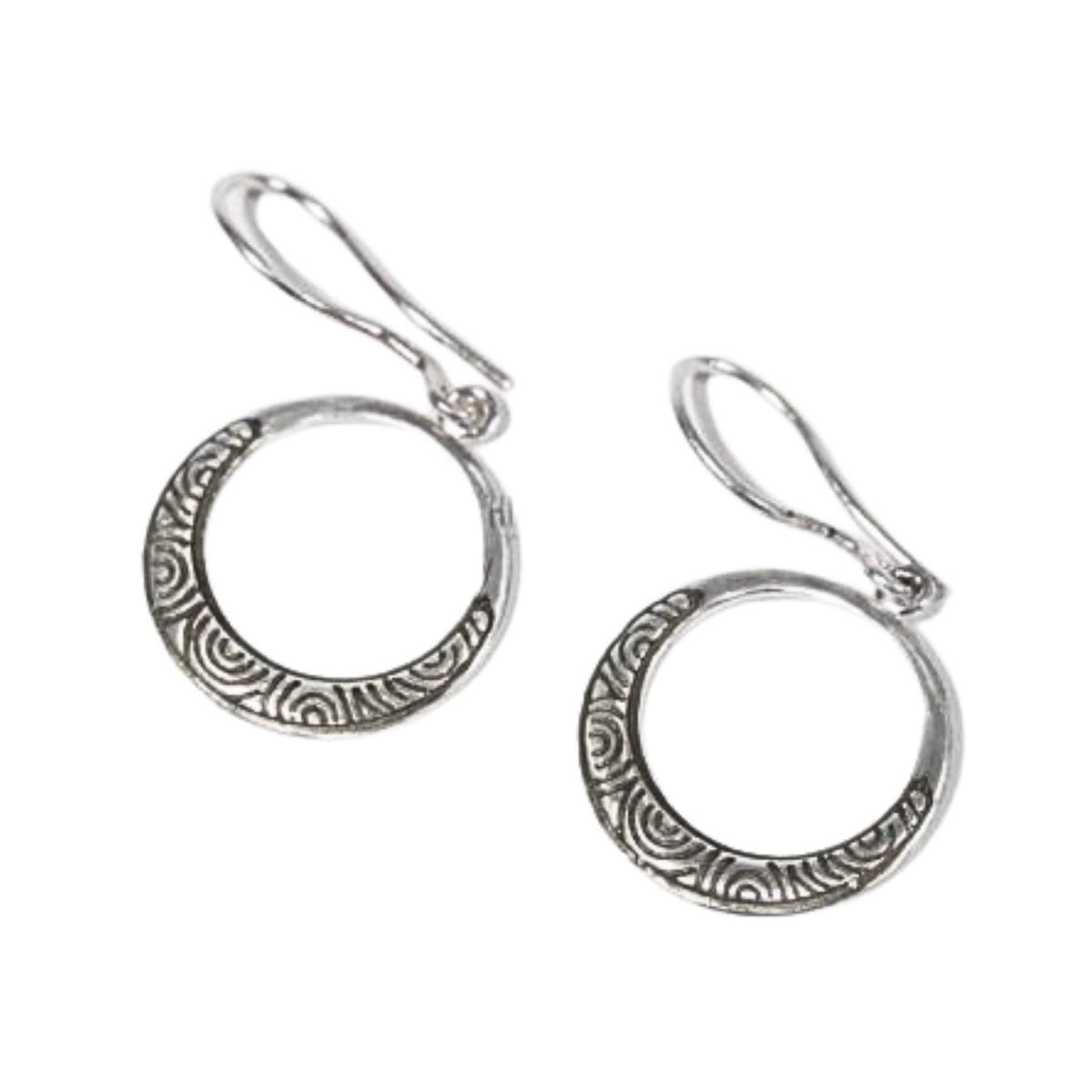 Handcrafted 999 Fine Silver Earring 54